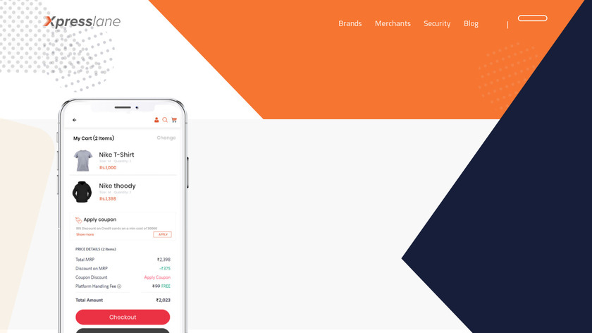 Xpresslane Landing Page