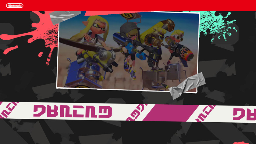 Splatoon 2 Landing Page