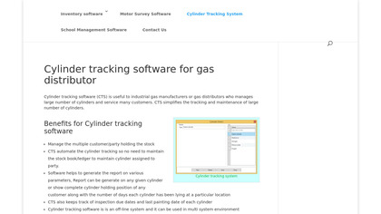 Gas Cylinder Tracking Software image