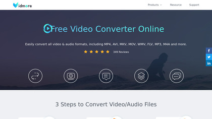 Vidmore Free Online Video Converter screenshot