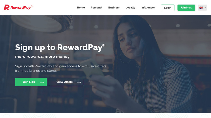 Rewardpay - Join Now Landing Page