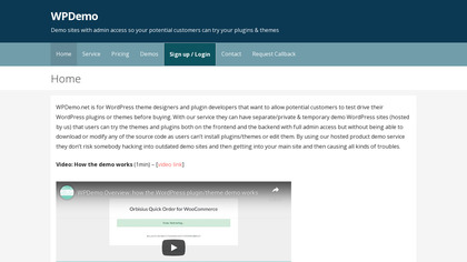 WPDemo image