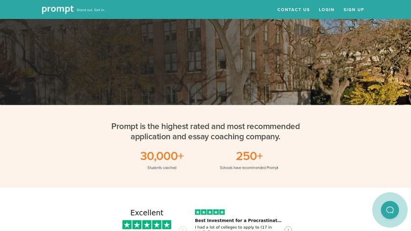 Prompt Landing Page