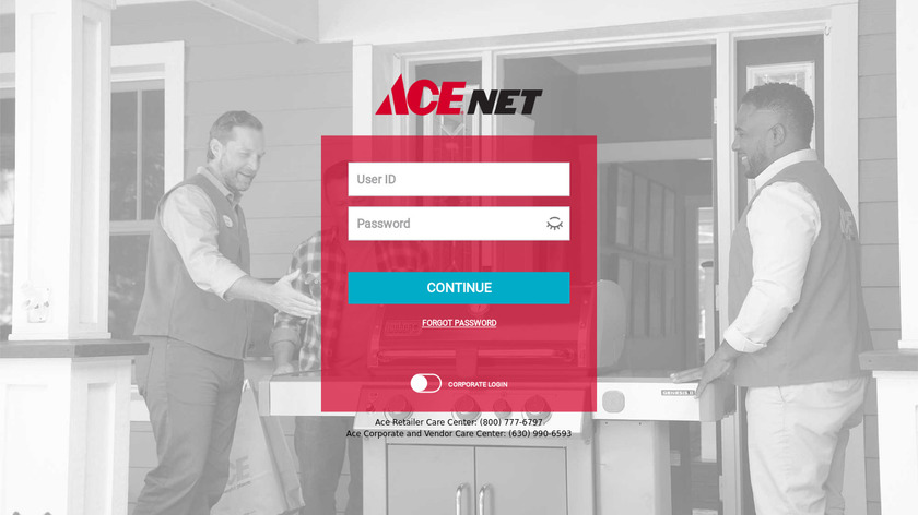 ACE Landing Page