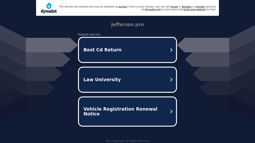 Jefferson Landing Page
