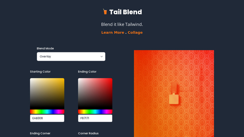 Tail Blend Landing Page
