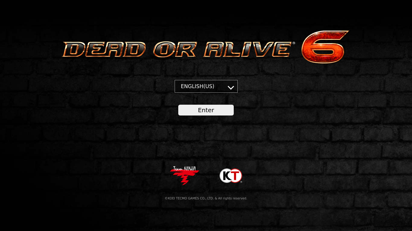 Dead or Alive 6 Landing page