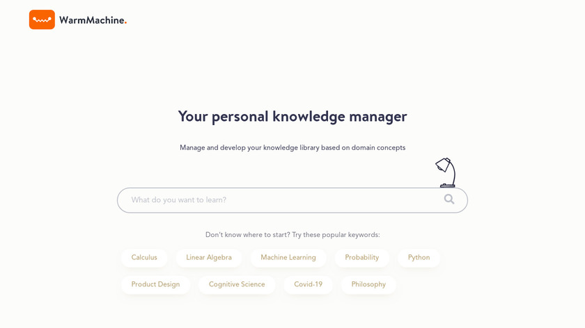 WarmMachine Landing Page