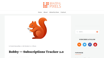 Billey • Subscriptions Tracker image