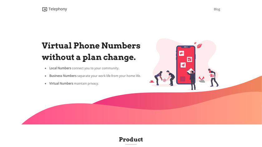 Telephony Landing Page