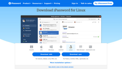 1Password for Linux image