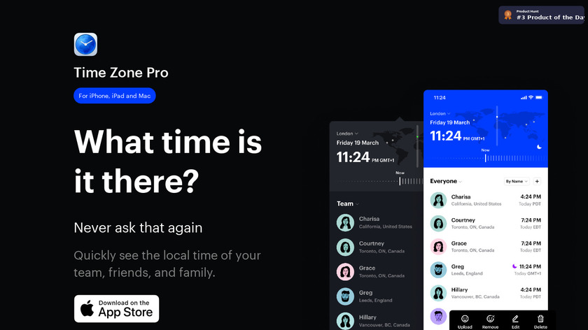 Time Zone Pro Landing Page