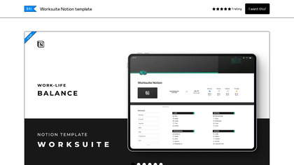 Worksuite Notion Template image