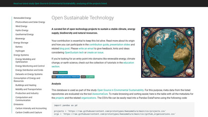 Open Sustainable Technology image