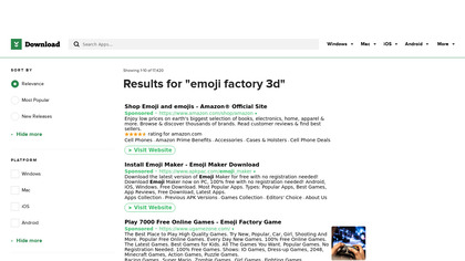 Emoji Factory 3D image