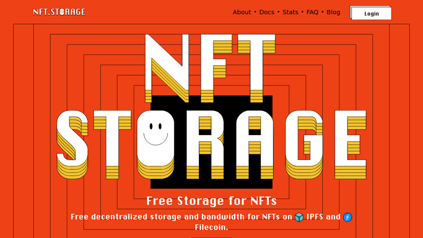 NFT Storage Landing Page