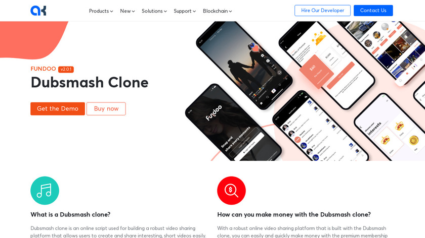 Appkodes Fundoo Landing Page
