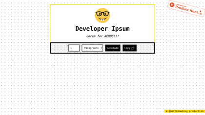Developer Ipsum image
