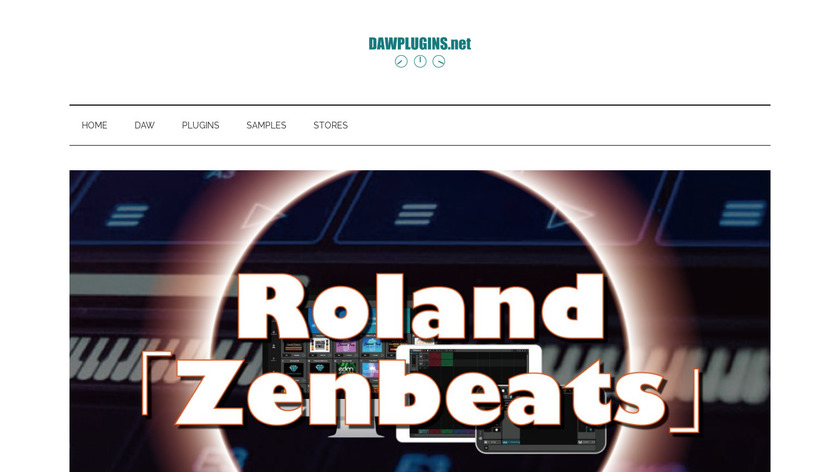 Roland Zenbeats Landing Page