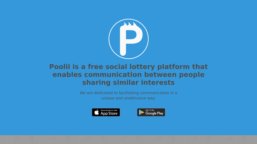 Poolii Landing Page