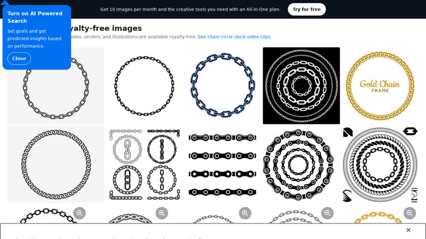 Chain Circles Landing Page