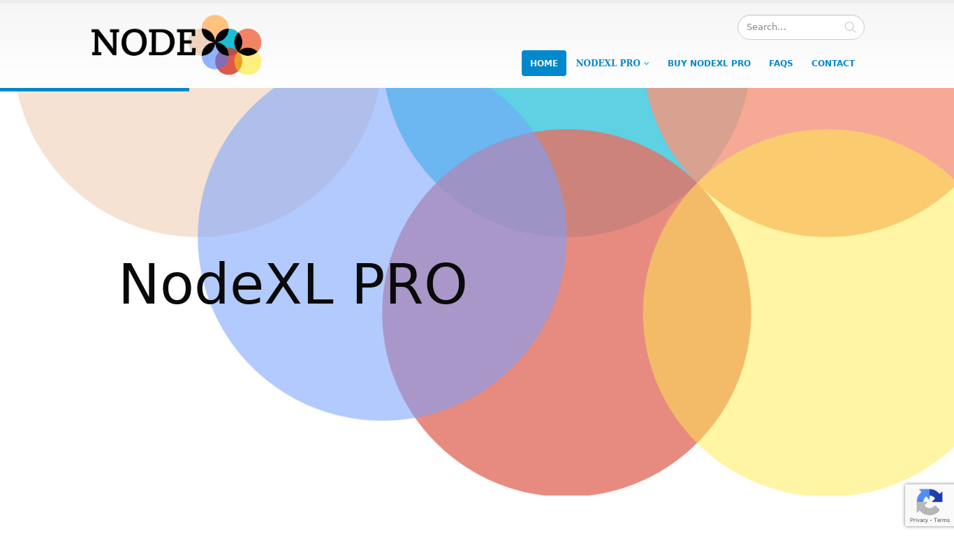 NodeXL Landing page