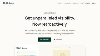 Cohere Replay image