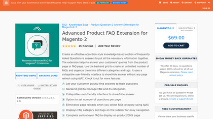 Mconnect Advanced Product FAQ Extension image