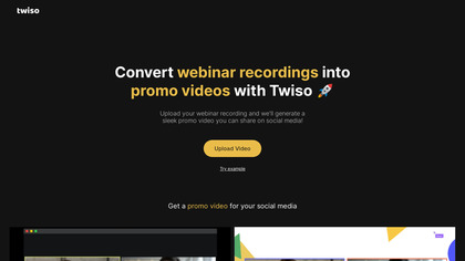 Twiso for Video image