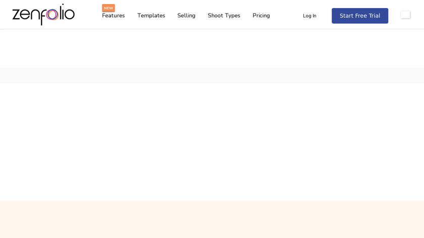 Zenfolio Landing Page