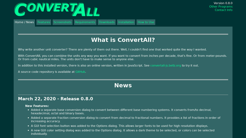 ConvertAll Landing Page