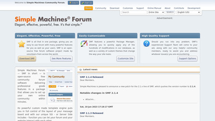 Simple Machines Forum image