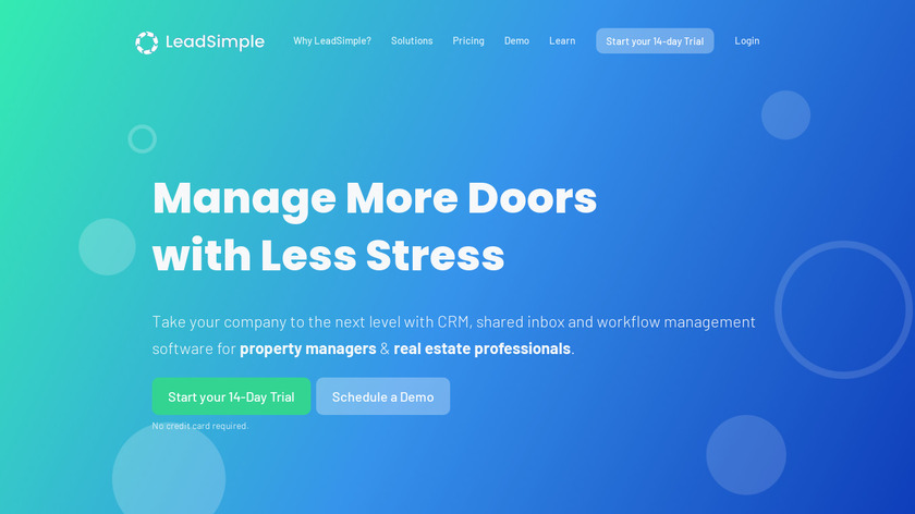 LeadSimple Landing Page