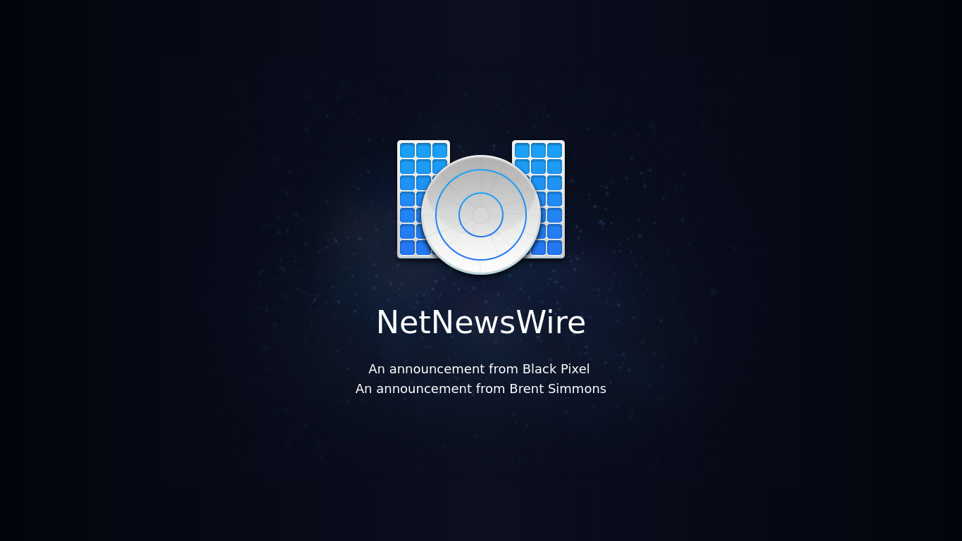 NetNewsWire Landing page