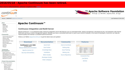Apache Continuum image