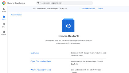 Google Chrome Developer Tools image