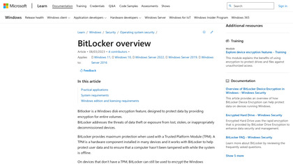 Windows BitLocker image
