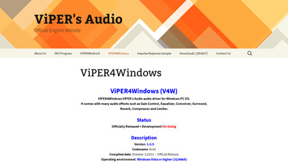 ViPER4Windows image