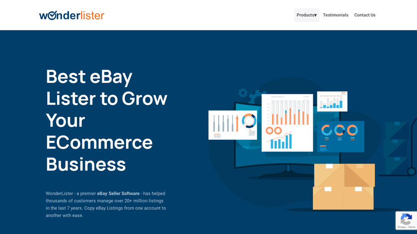 Wonder Lister Landing Page