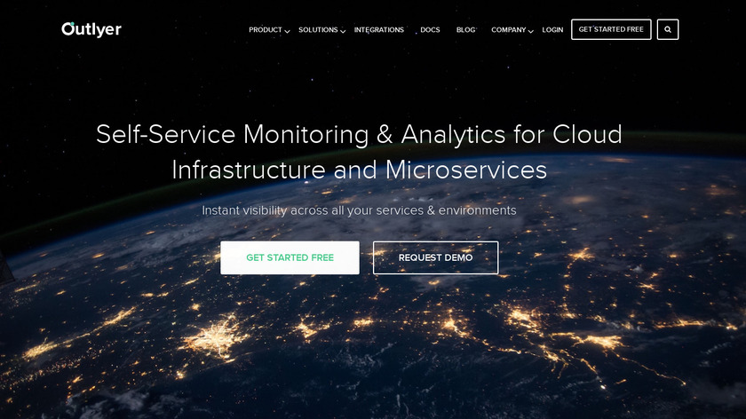 Outlyer Landing Page