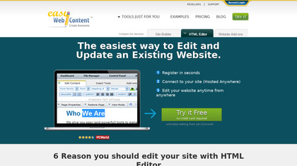 Easy WebContent HTML Editor image