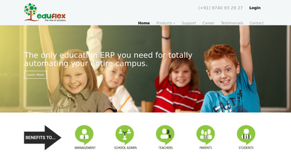 Eduflex School ERP image