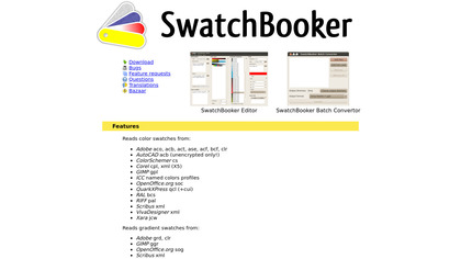 SwatchBooker screenshot