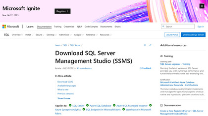 SQL Server Management Studio image
