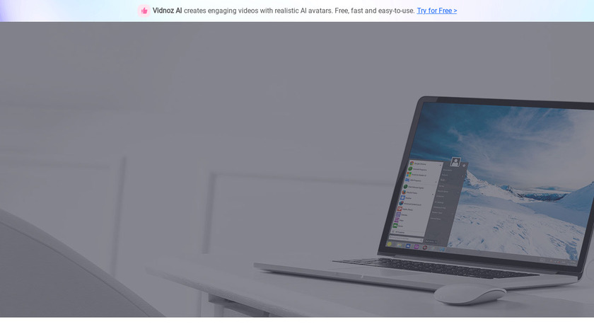 IObit Start Menu 8 Landing Page