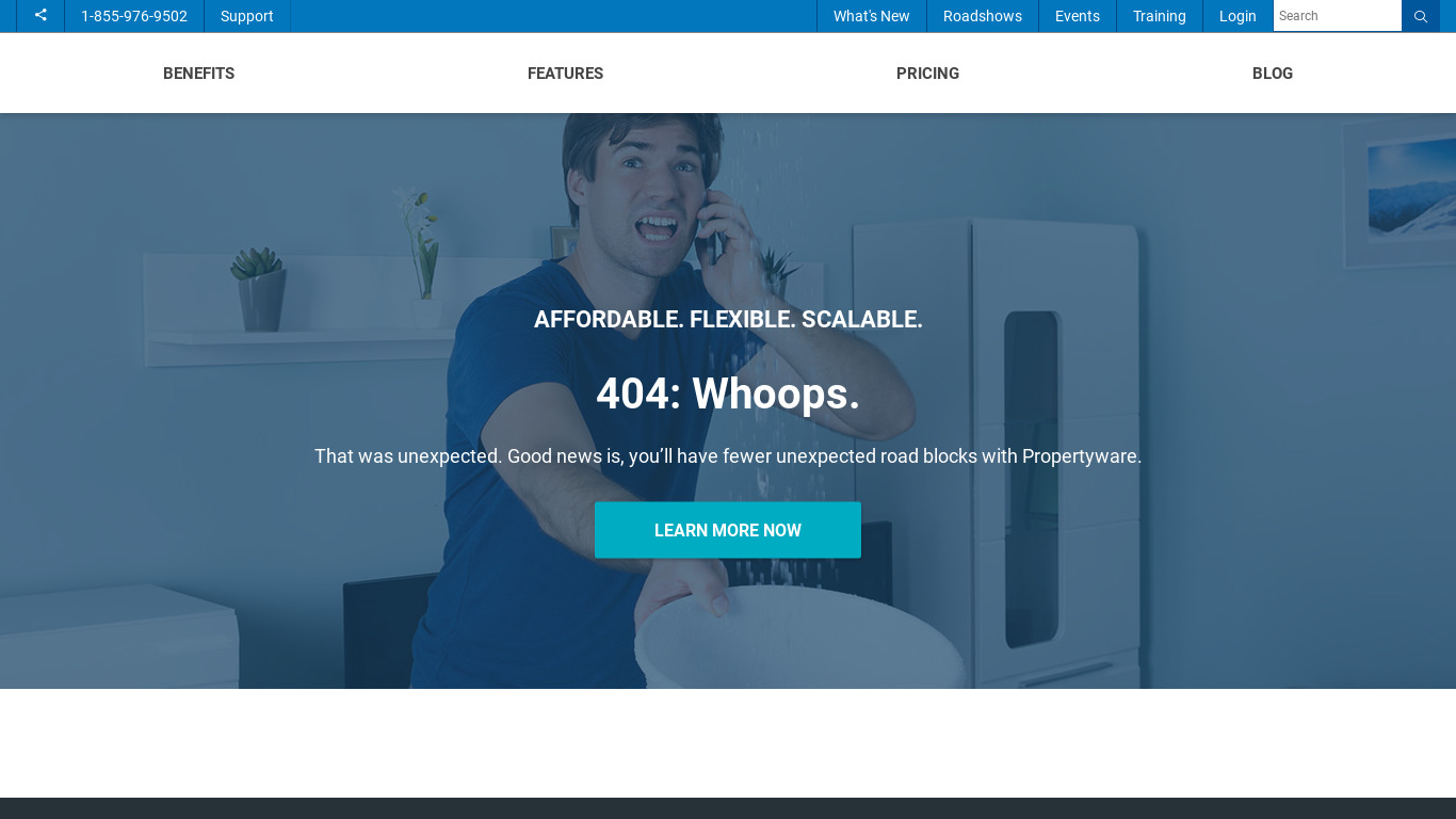 propertyware.com RealPage Landing page