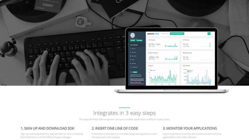 apptalk.ninja Landing Page