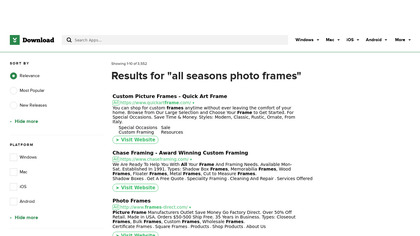 All Seasons Photo Frame image