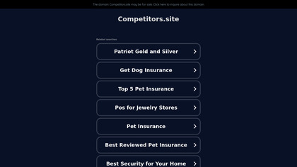 Competitors.Site image