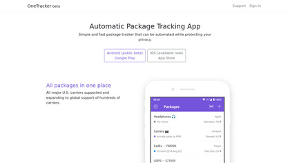 OneTracker image